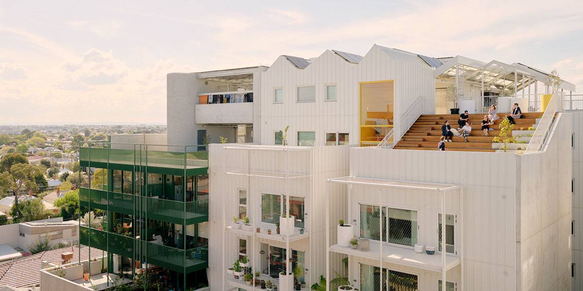 Nightingale Village by Architecture architecture, Austin Maynard Architects, Breathe, Clare Cousins Architects, Hayball, Kennedy Nolan © Tom Ross copia