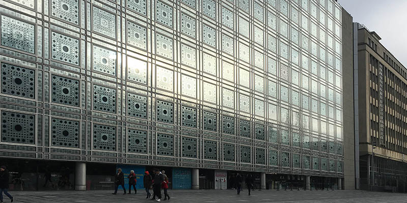 Institut du monde arabe by Ateliers Jean Nouvel Modern architecture in Paris 