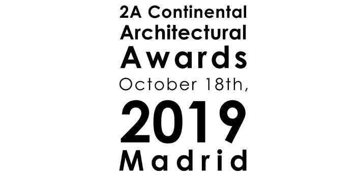 2ACAA 2a continental architectural award madrid