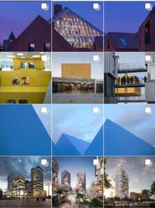 Best architecture and design Instagram grid