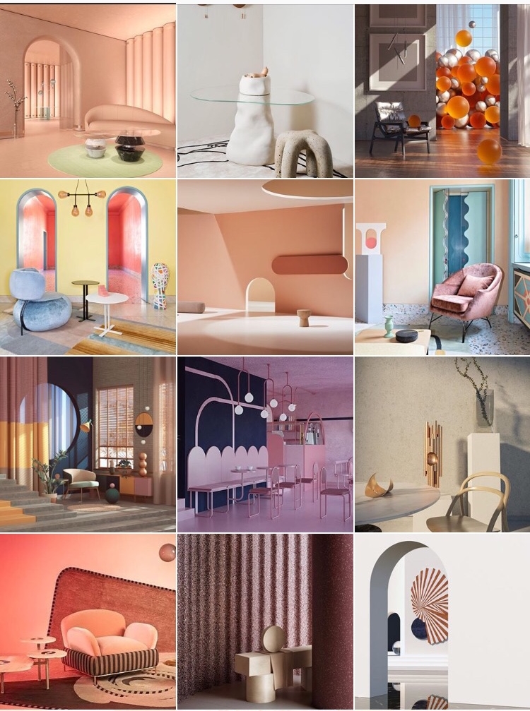 Best architecture and design Instagram grid