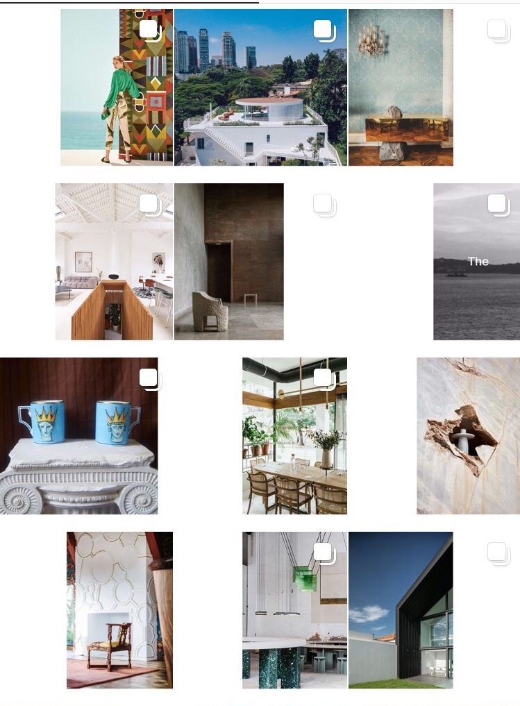 Best architecture and design Instagram grid