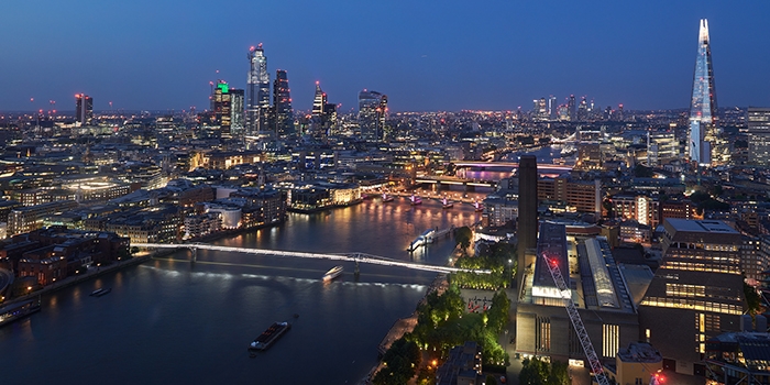 Illuminated River London
