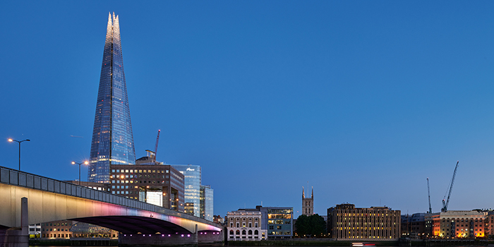 Illuminated River - Millenium Bridge