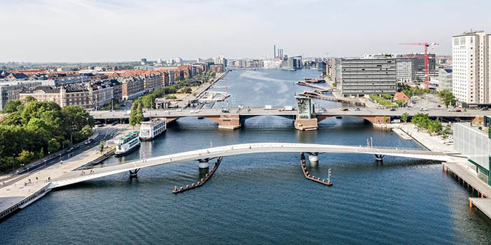 Lille Langebro bridge by WilkinsonEyre 