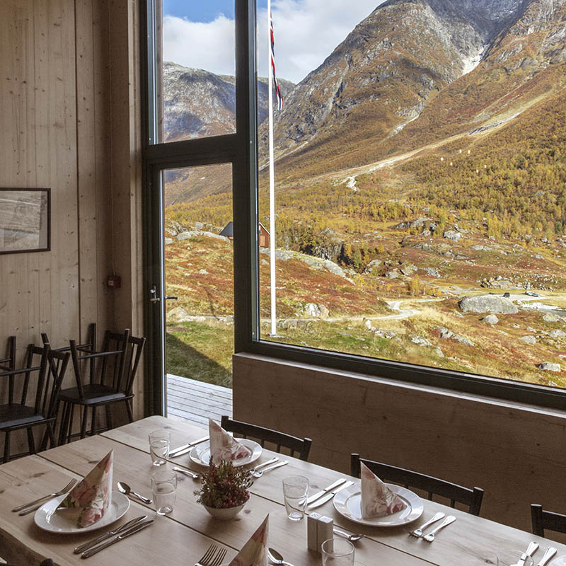 Snøhetta designed spectacular cabins