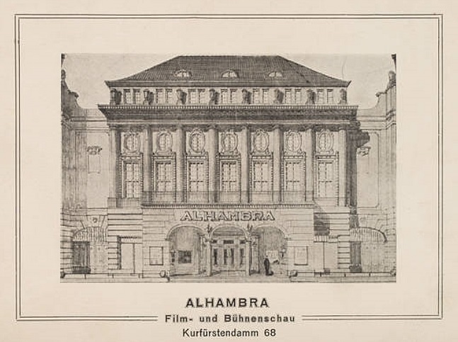 Tchoban Voss Architekten convert Alhambra cinema palace 