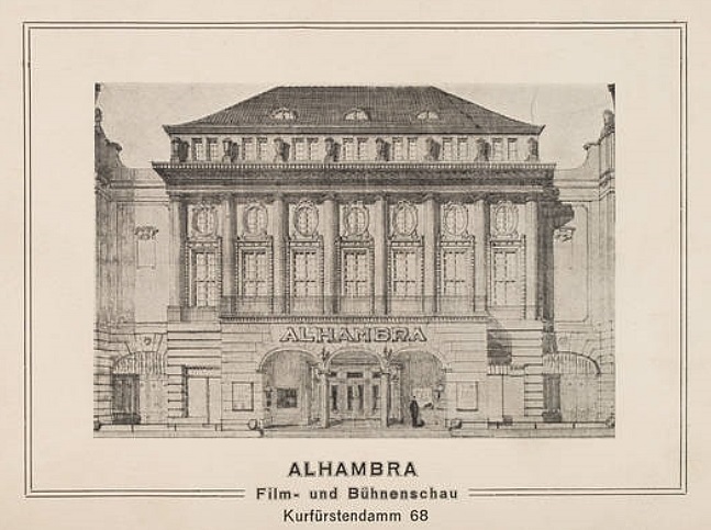 Tchoban Voss Architekten convert Alhambra cinema palace Tchoban Voss Architekten convert Alhambra cinema palace