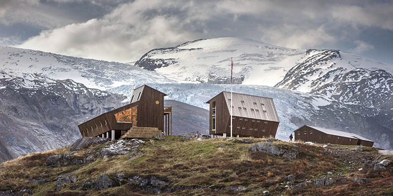 Snøhetta designed spectacular cabins