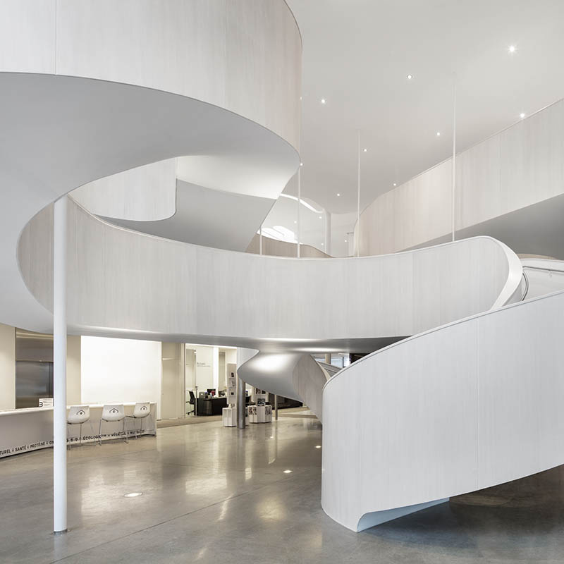 Most elegant spiral staircases in modern architecture