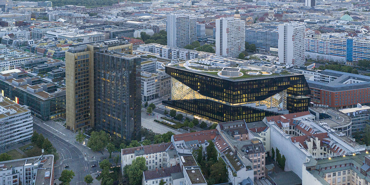 Axel Springer building by OMA