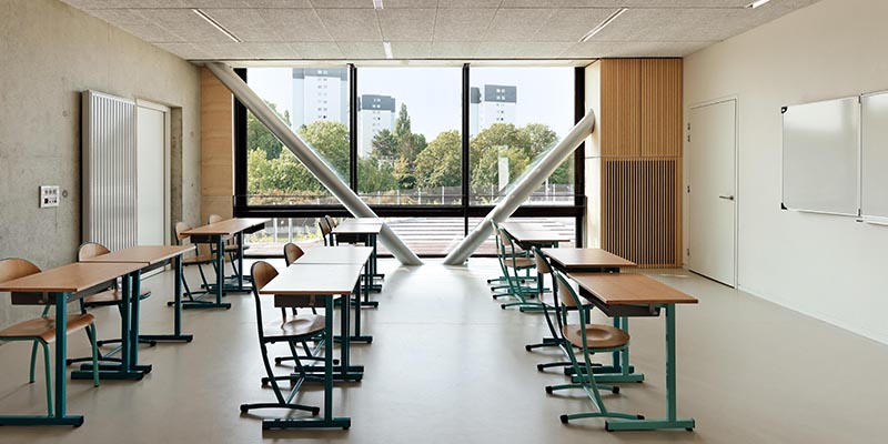 School Anthony by Dietmar Feichtinger Architectes