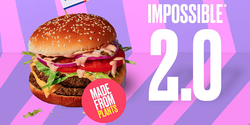 Impossible Burger 2.0 ‘A Better Meat for the Planet' by Impossible Foods