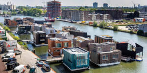 Schoonschip, a socially sustainable community on floating houses