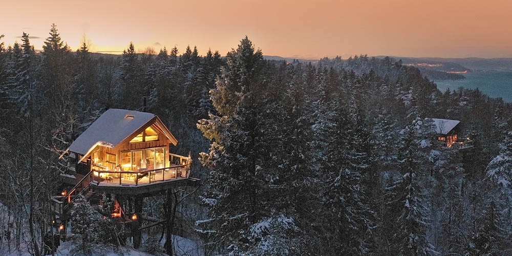 Citron at opfinde Forfølgelse Some of the most spectacular treetop cabins in Norway | ARCHIVIBE