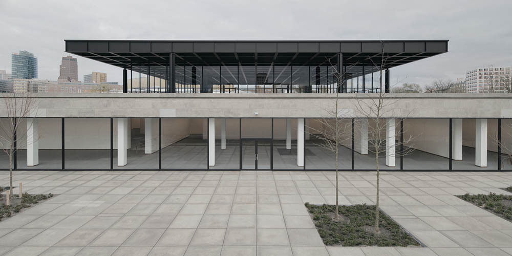 Neue Nationalgalerie refurbishment in Berlin by David Chipperfield Architects