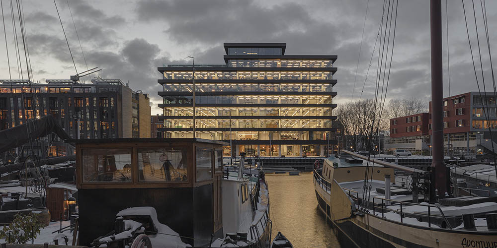 De Walvis building renovation by KAAN Architecten