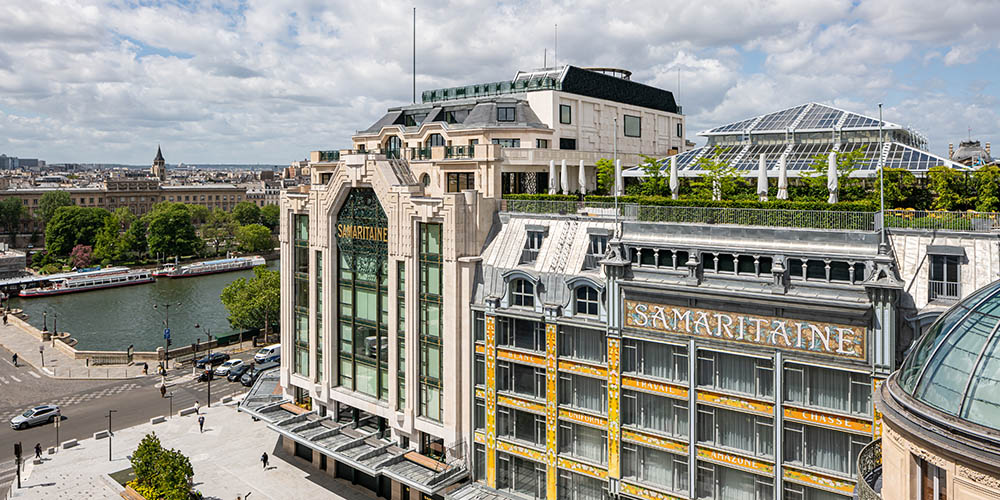 Samaritaine Paris Pont-Neuf renovation project by SANAA