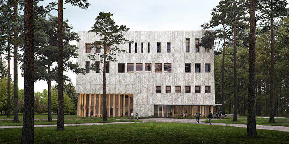 Netherlands’ first mass timber university building by Powerhouse Company