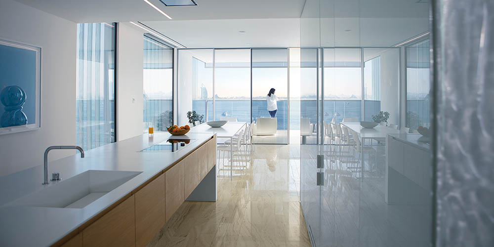 world's best contract kitchens with Valcucine