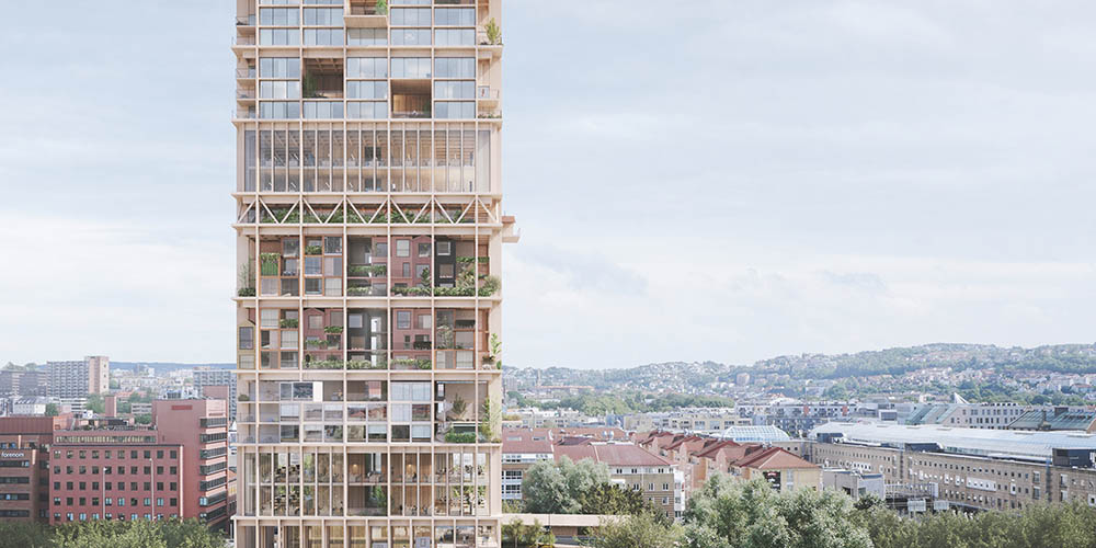 Regenerative Highrise by Haptic Architects and Ramboll in Oslo