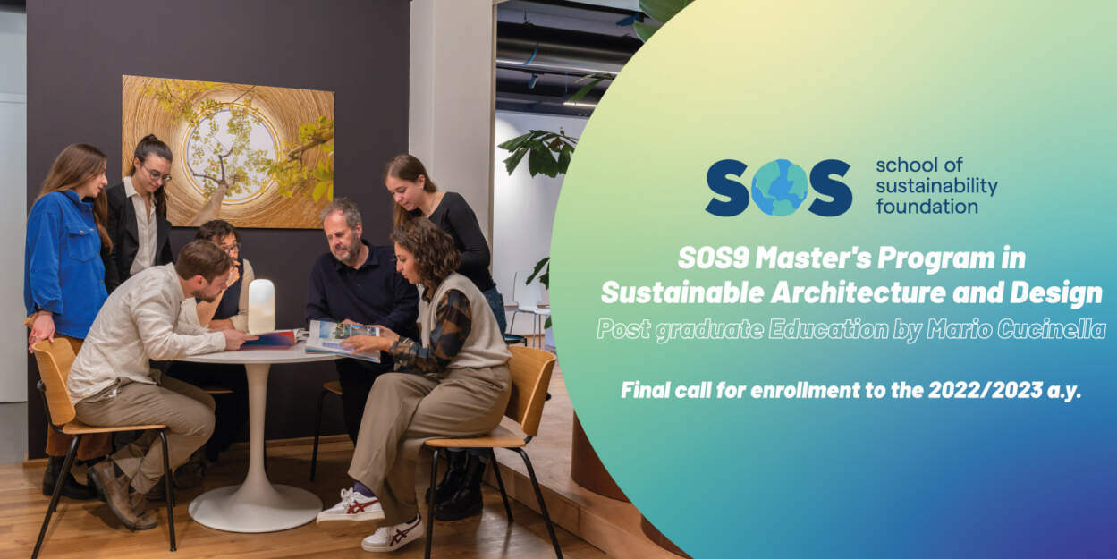 SOS - School of Sustainability’s final call for young talents