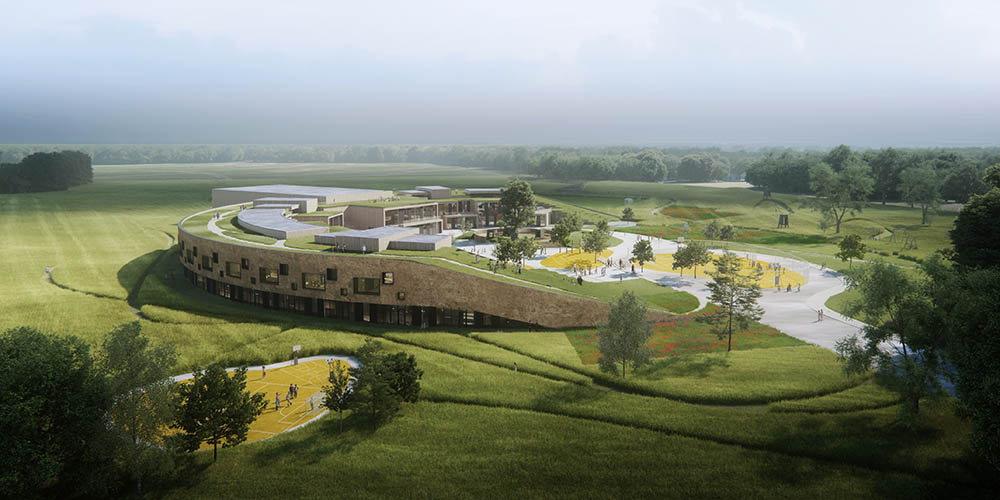 New School in Sundby by skala architecture & Henning Larsen Architects copia