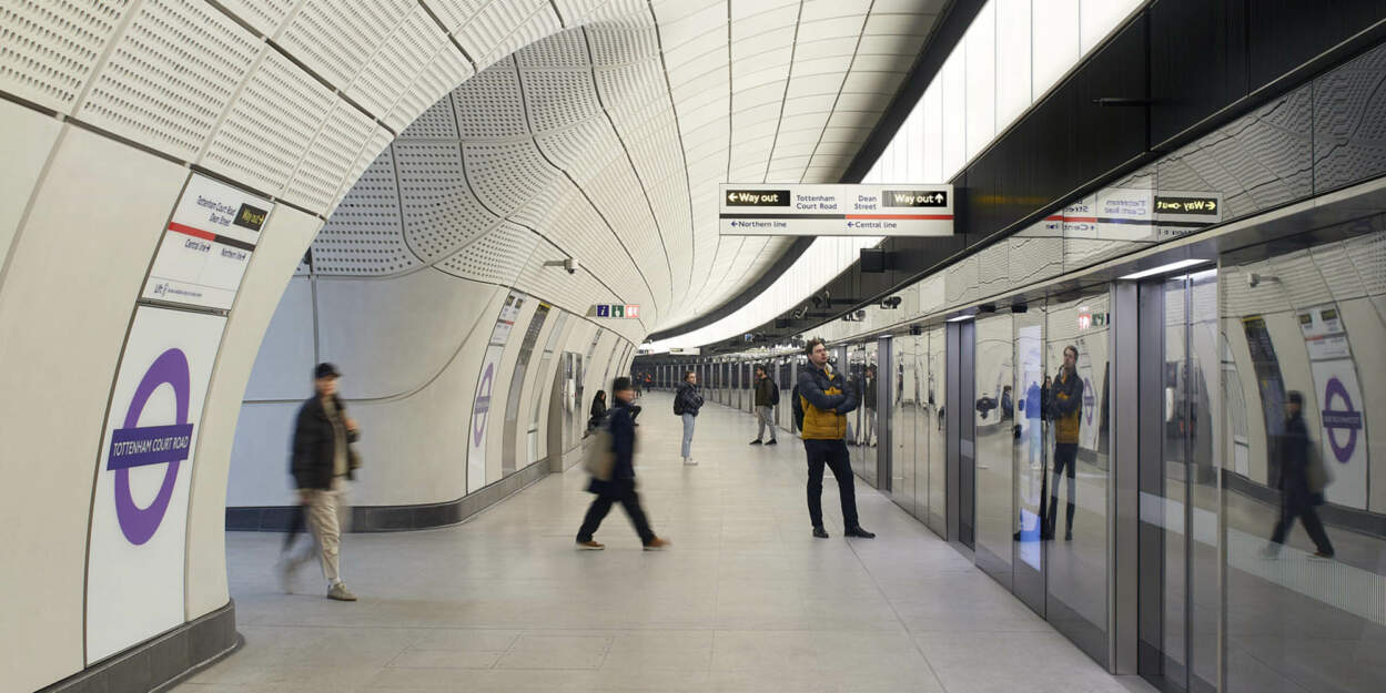 Elizabeth Line by Grimshaw © Hufton Crow WAF2023