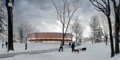 Coronation Park Sports & Recreation Centre by hcma & Dub Architects in conjunction with FaulknerBrowns Architects © VISMO, courtesy of hcma + Dub Architects